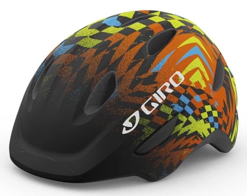 Giro Scamp Mat Black Check Fade XS