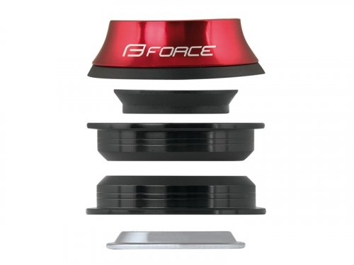 Force Press Fit Alu Headset (red)