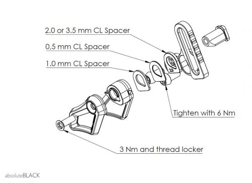 Absoluteblack Top Chain Guide S3