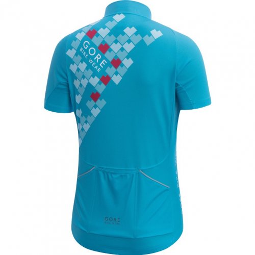 Gore Element Lady Digi Heart Jersey (blue)