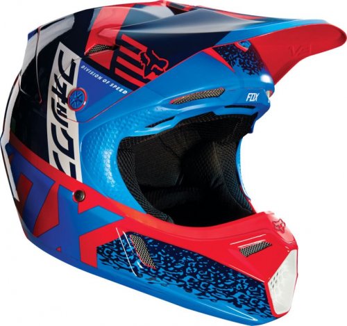 Fox Racing Yth V3 Divizion Helmet