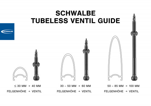 Schwalbe Tubeless Valve Set