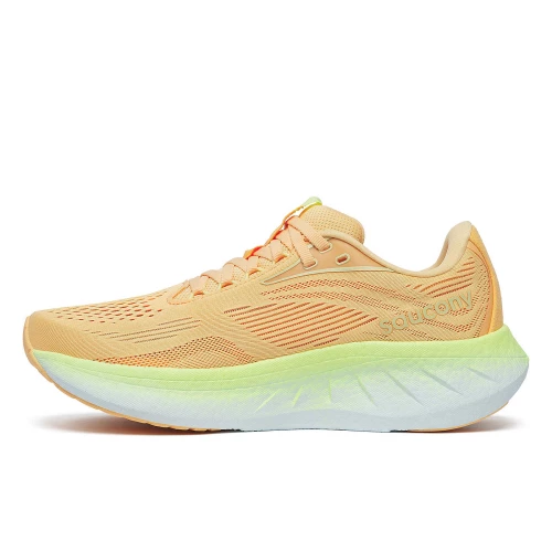 Saucony Ride 18 Womens Peach/Sunny