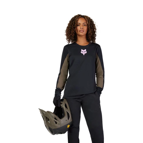 Fox Womens Defend LS Jersey