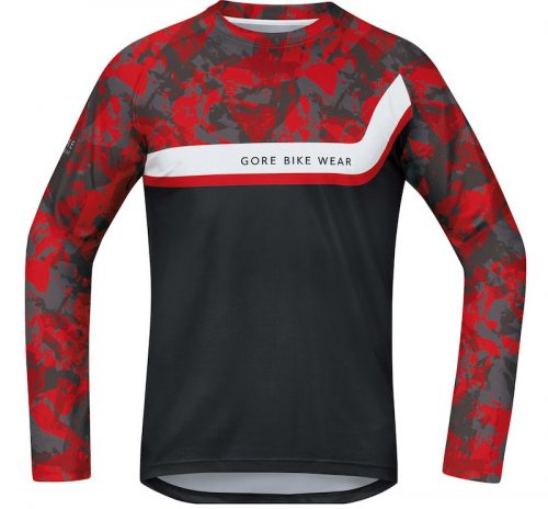 Gore Power Trail Jersey (orange camo/black)