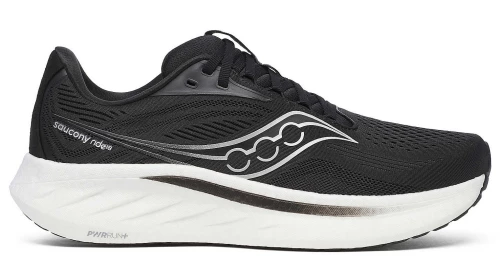 Saucony Ride 18 Black/White