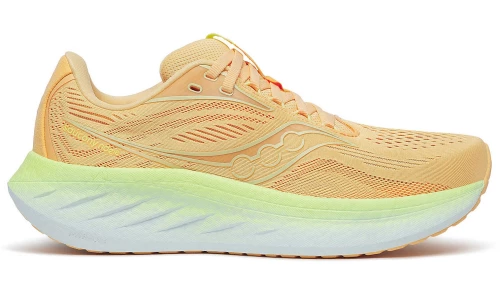 Saucony Ride 18 Womens Peach/Sunny