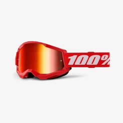 100% Strata 2 Mirror Red Lens