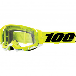 100% Racecraft 2 Fluo Yellow