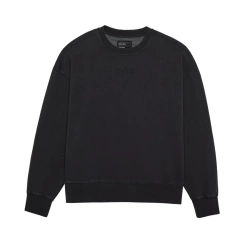 Fox Wordmark Oversized Crew Pullover