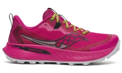 Saucony Peregrine 15 Womens Magenta/Black